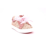 SCARPA SPORTIVA GLITTER 046 ROSA METAL