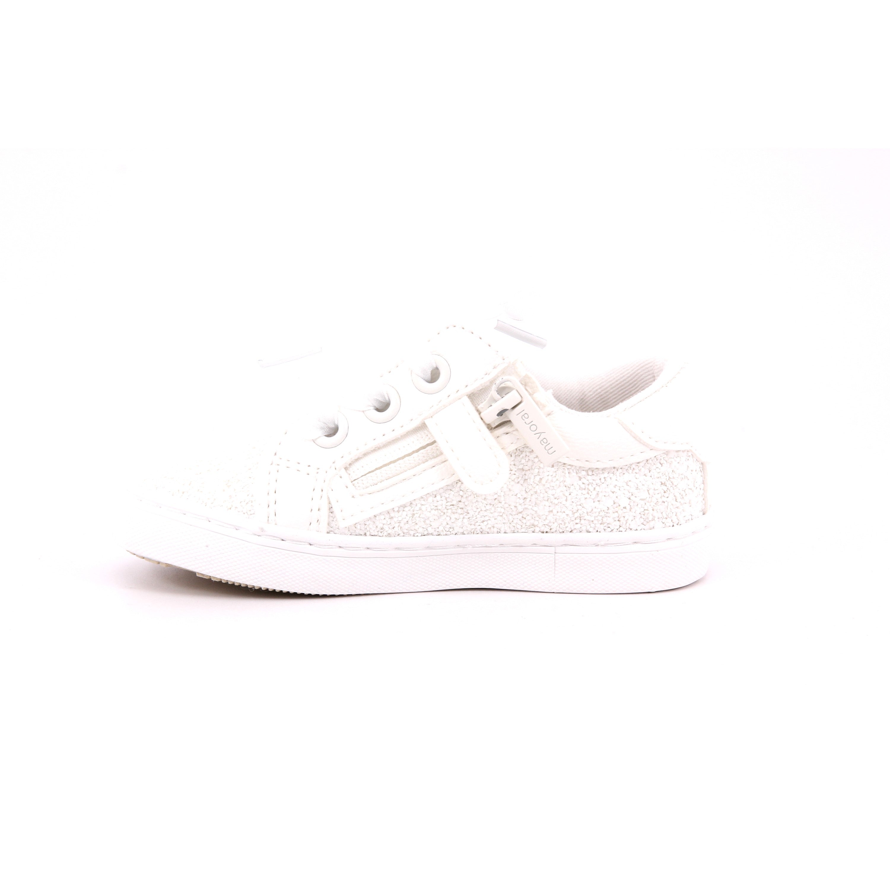 SCARPA SPORTIVA GLITTER 045 BIANCO