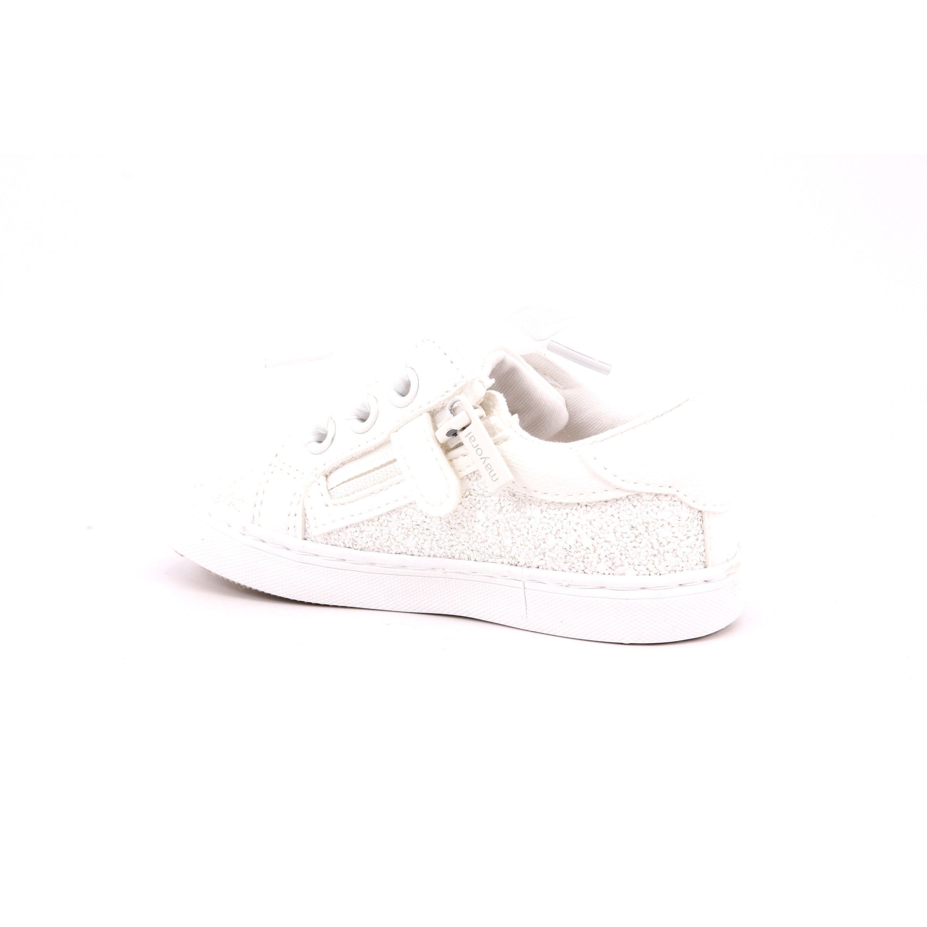 SCARPA SPORTIVA GLITTER 045 BIANCO