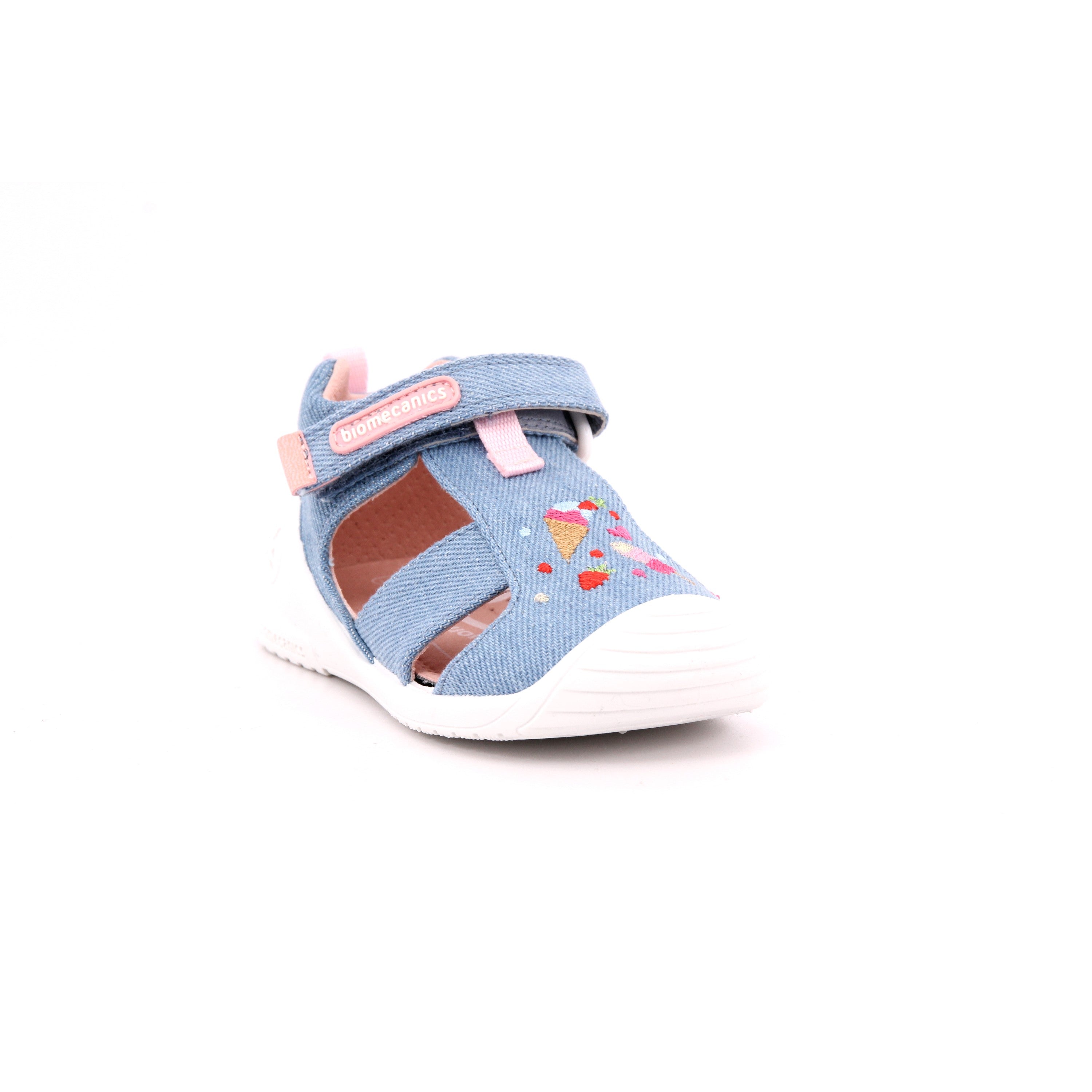 SANDALIA HELADO PIQUE INDIGO