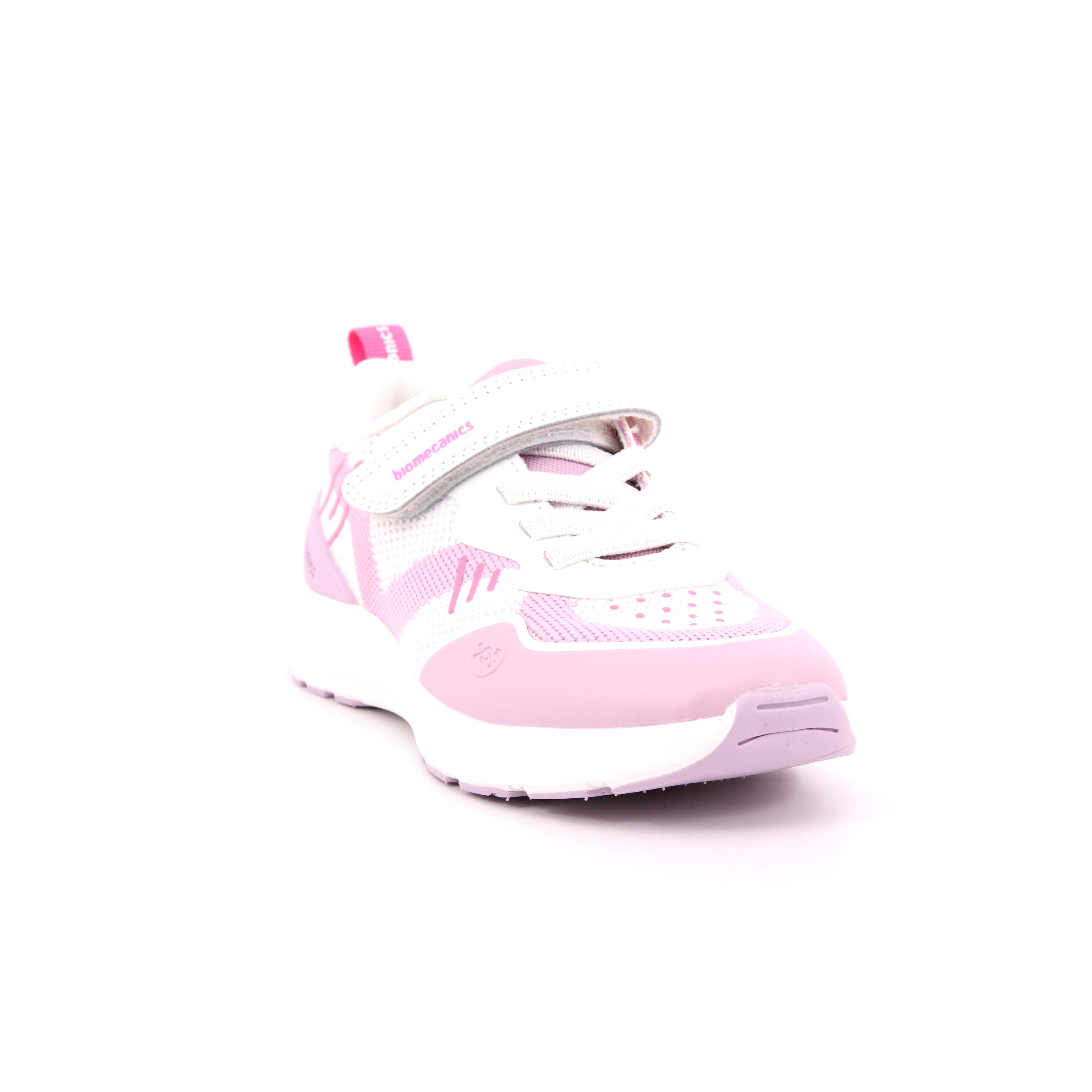 ZAPATO SPORT REJILLA BLANCO Y LILA
