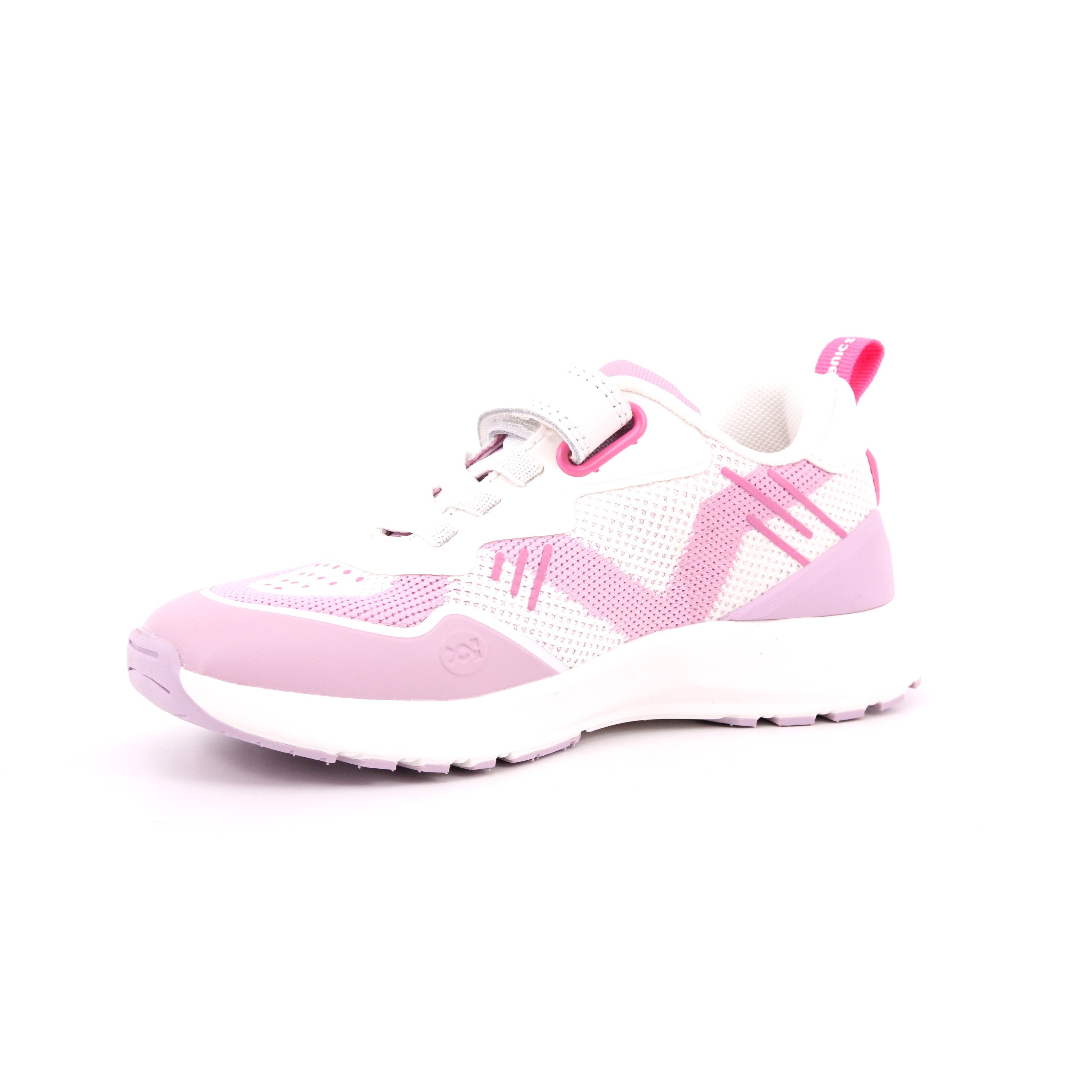 ZAPATO SPORT REJILLA BLANCO Y LILA