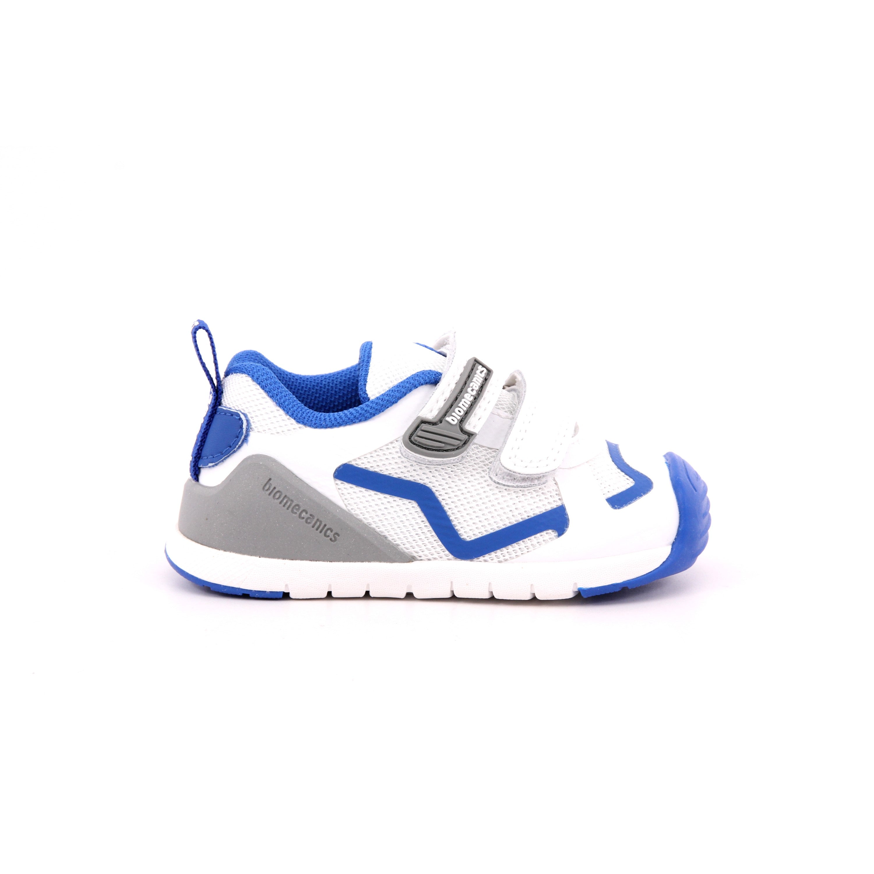 ZAPATO SPORT REJILLA BLANCO Y AZUL