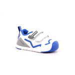 ZAPATO SPORT REJILLA BLANCO Y AZUL