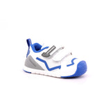ZAPATO SPORT REJILLA BLANCO Y AZUL