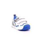 ZAPATO SPORT REJILLA BLANCO Y AZUL