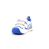 ZAPATO SPORT REJILLA BLANCO Y AZUL