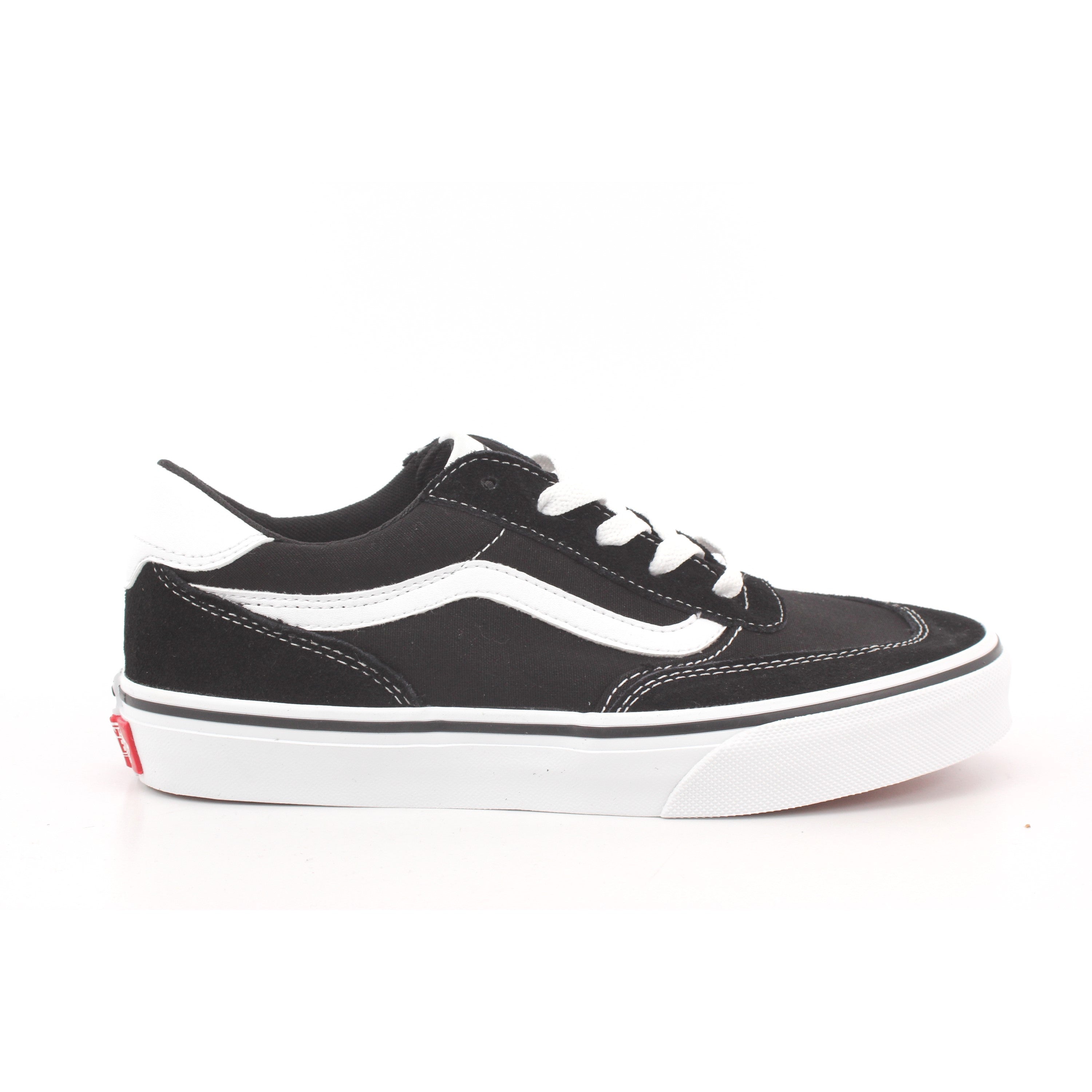 BROOKLYN LS SUEDE CANVAS/BLACK/WHITE