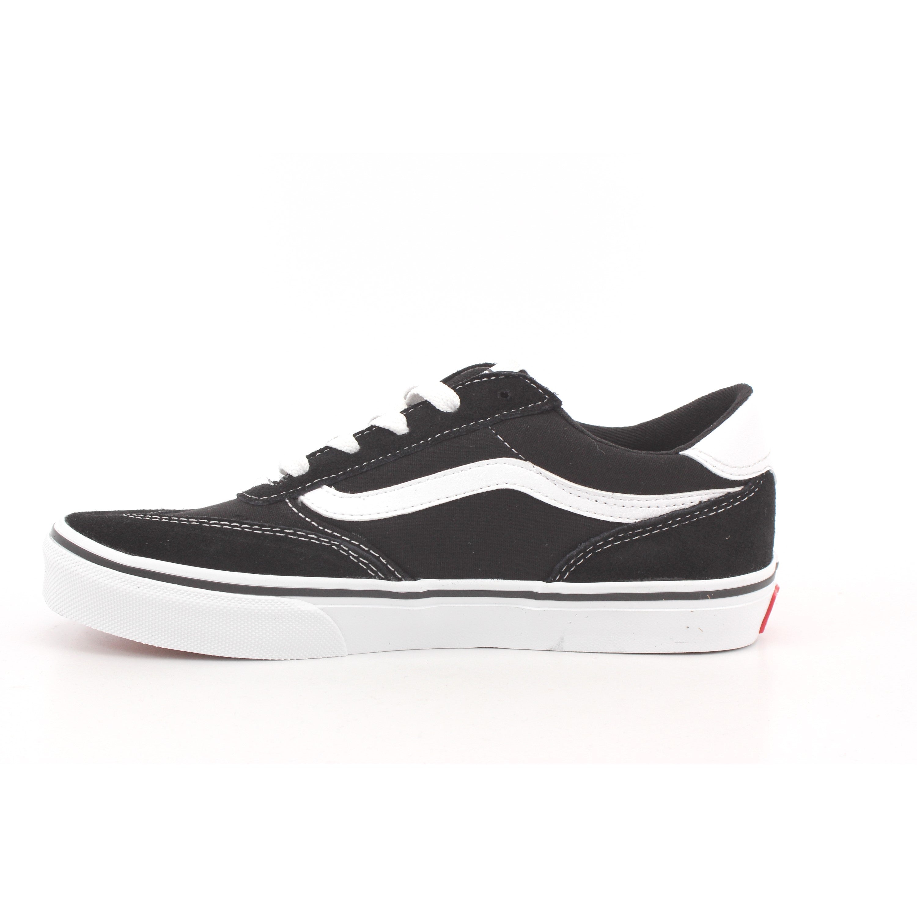 BROOKLYN LS SUEDE CANVAS/BLACK/WHITE