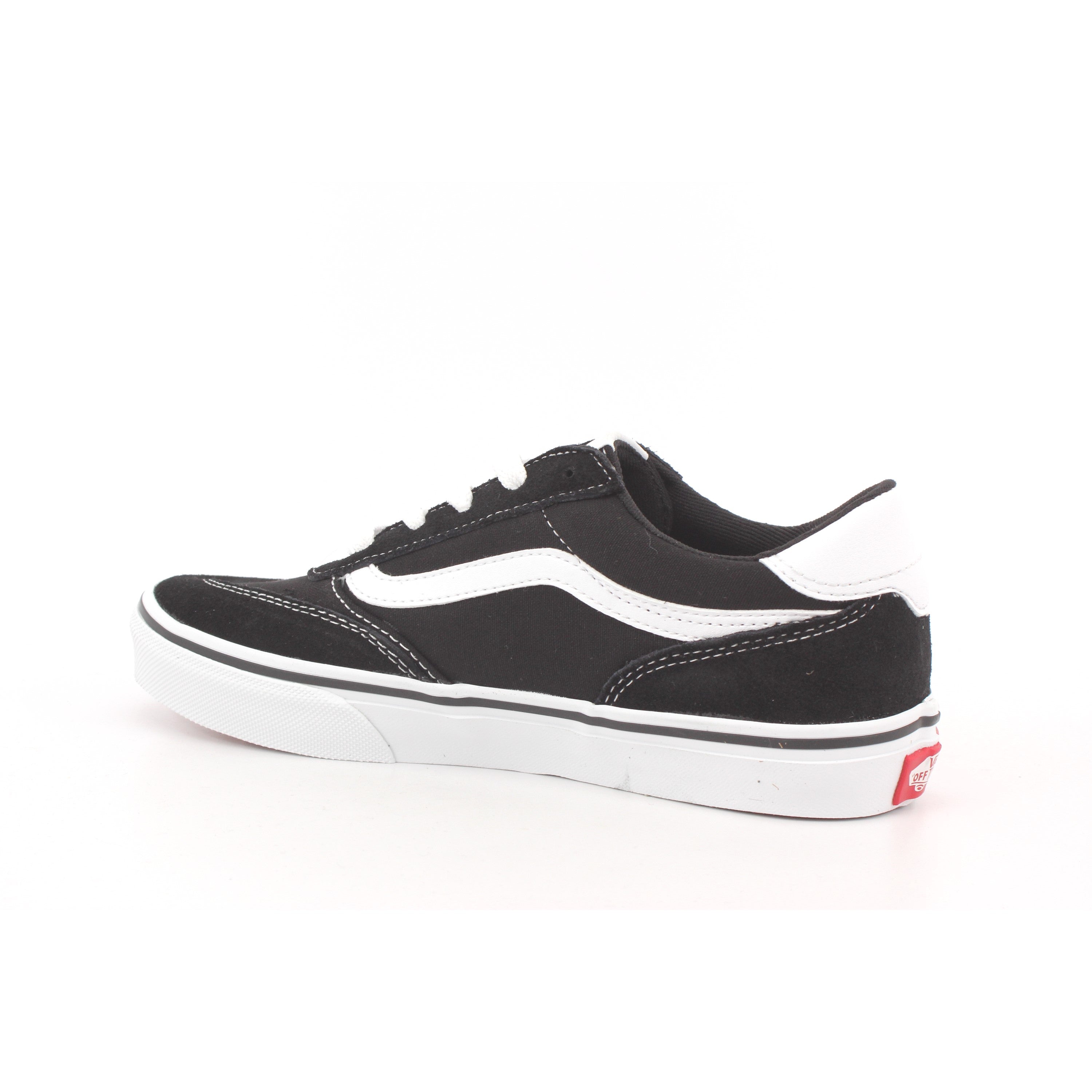 BROOKLYN LS SUEDE CANVAS/BLACK/WHITE
