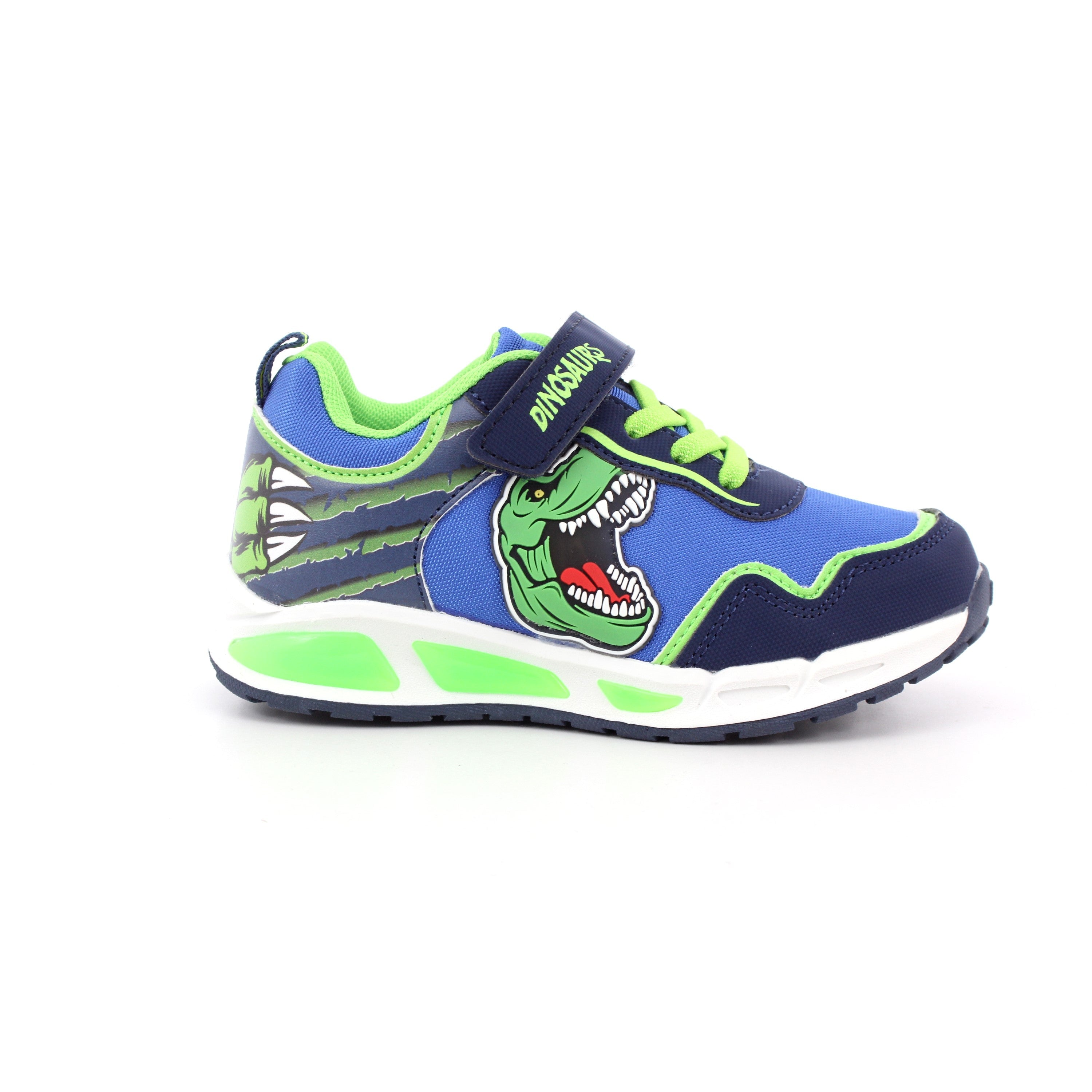 SCARPA SPORT TPR CON LUCI BLUE 0010