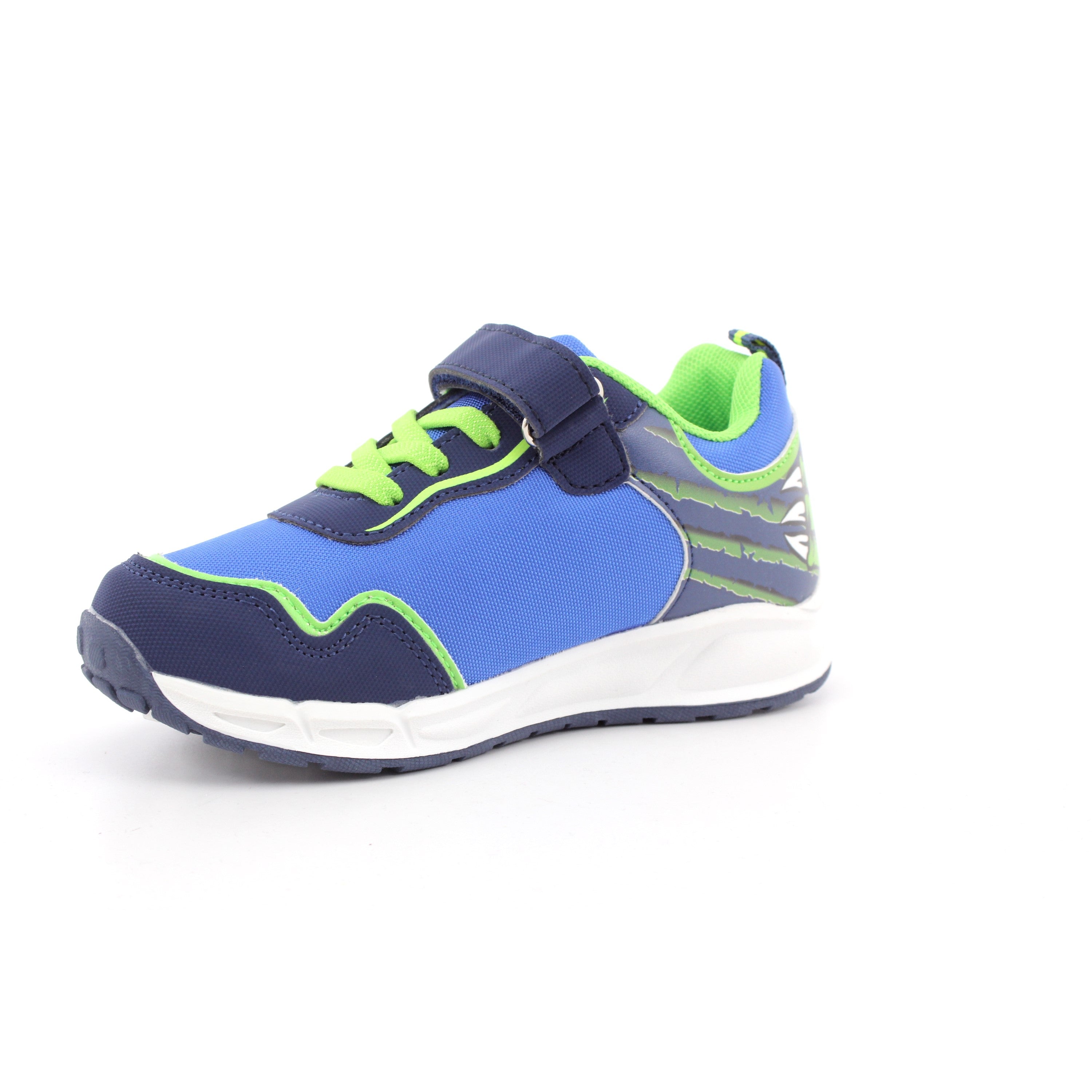 SCARPA SPORT TPR CON LUCI BLUE 0010