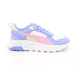 TRINITY 2 LT JR PUMA WHITE-PINK SHIMMER-INTENSE