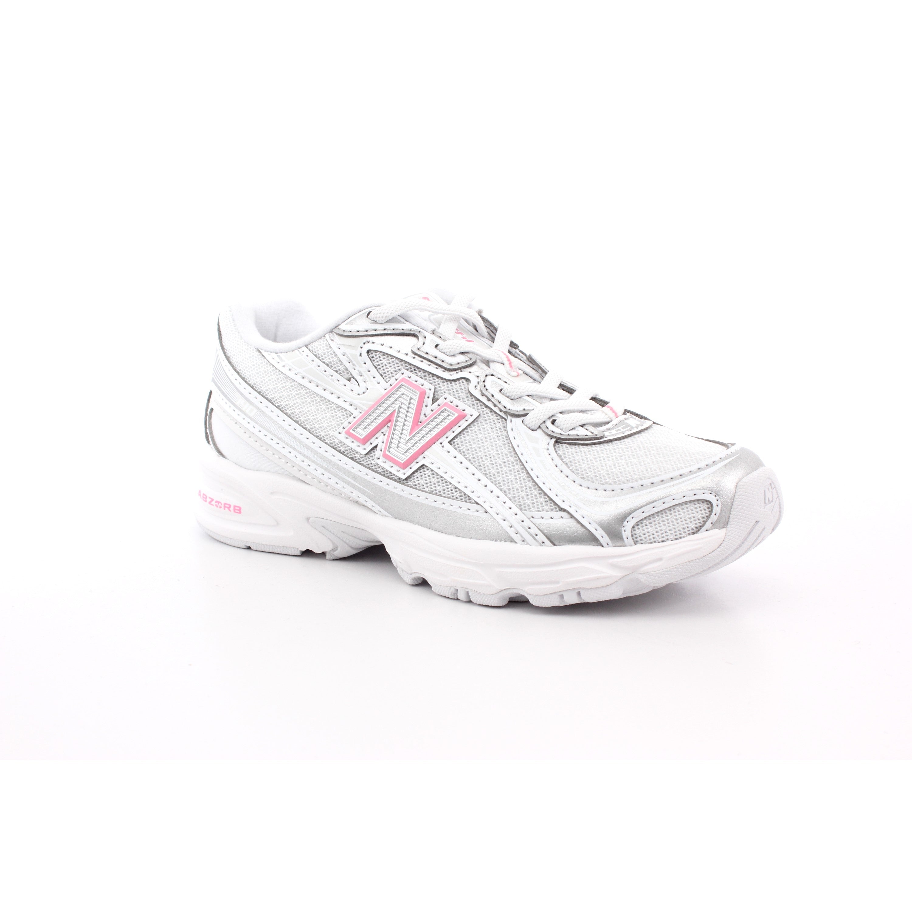 SCARPA KIDS LIFESTYLE SILVER METALLIC/SIGNAL PINK