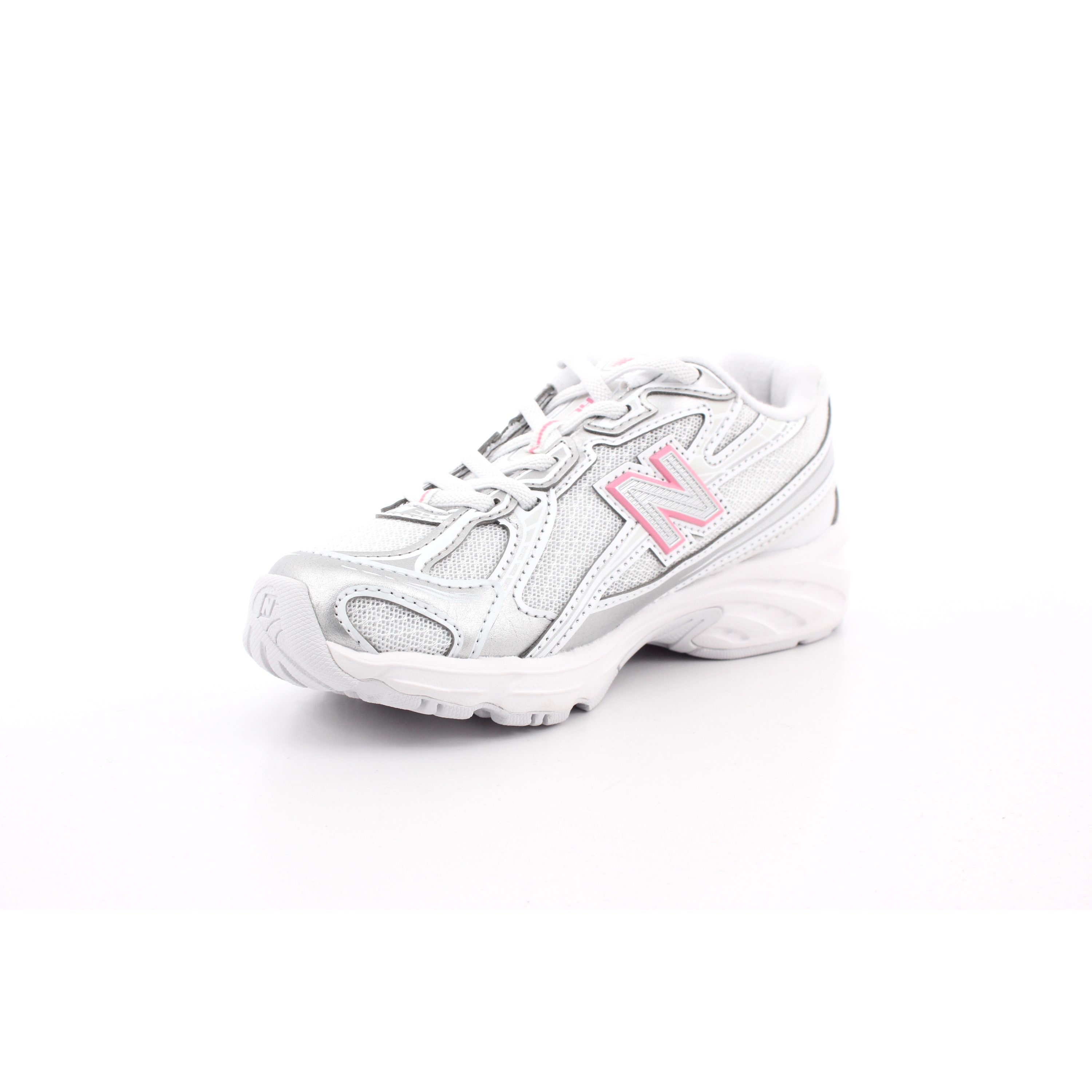 SCARPA KIDS LIFESTYLE SILVER METALLIC/SIGNAL PINK