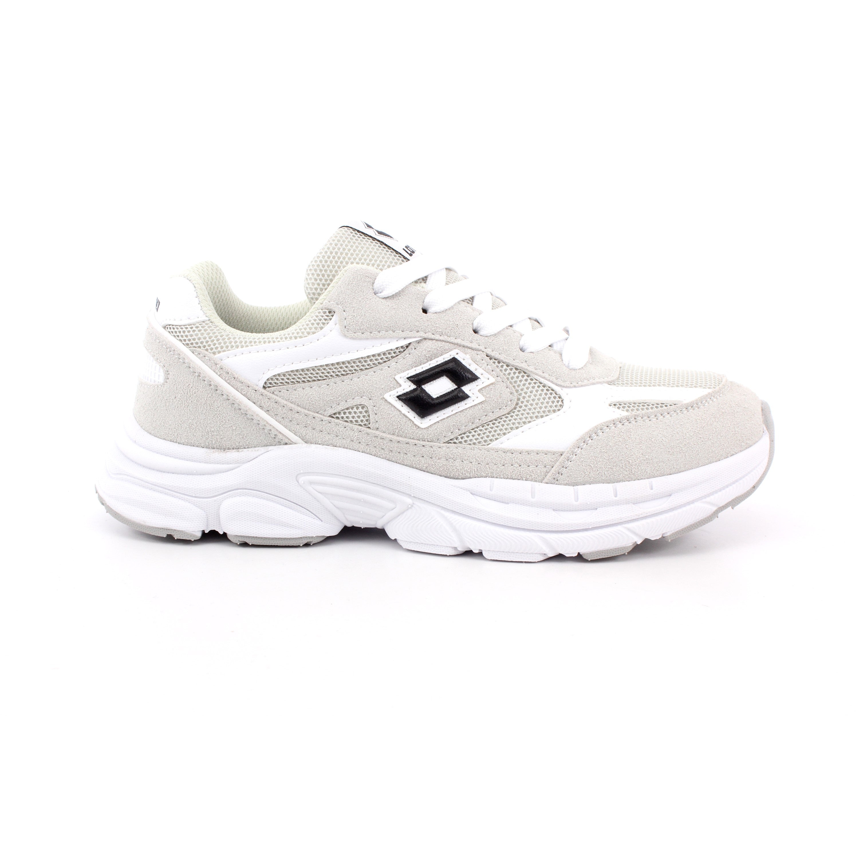 BOSTON AMF SUE JR WHITE/MUSHROOM GRAY