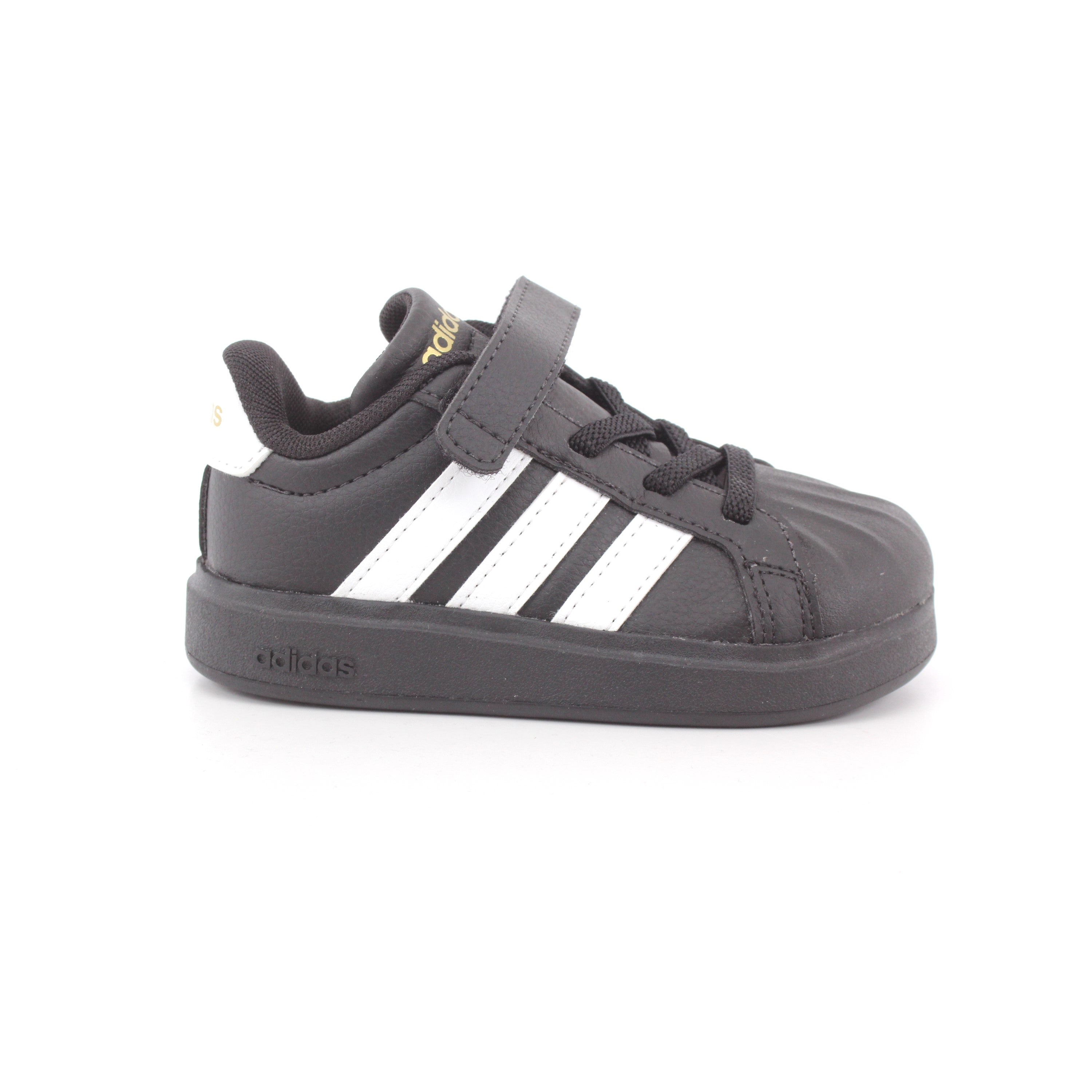 STREETTALK SHOES INFANT BLACK/WHITE/GOLD MET
