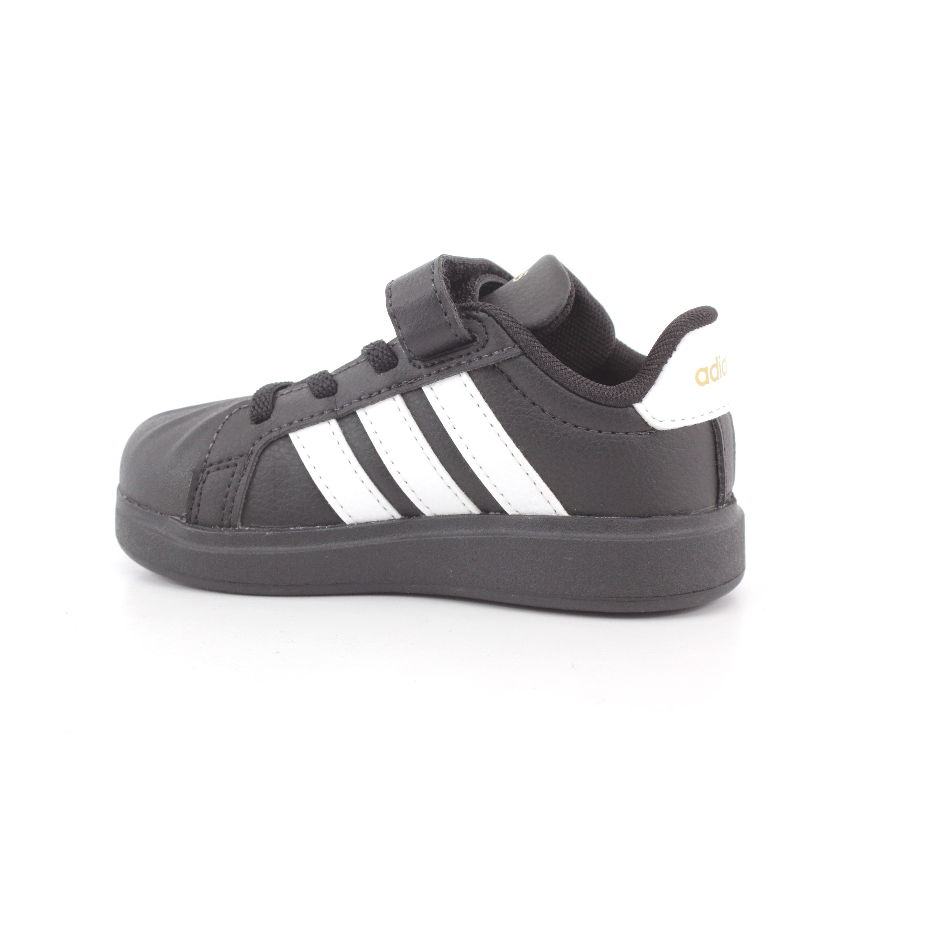 STREETTALK SHOES INFANT BLACK/WHITE/GOLD MET