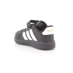 STREETTALK SHOES INFANT BLACK/WHITE/GOLD MET