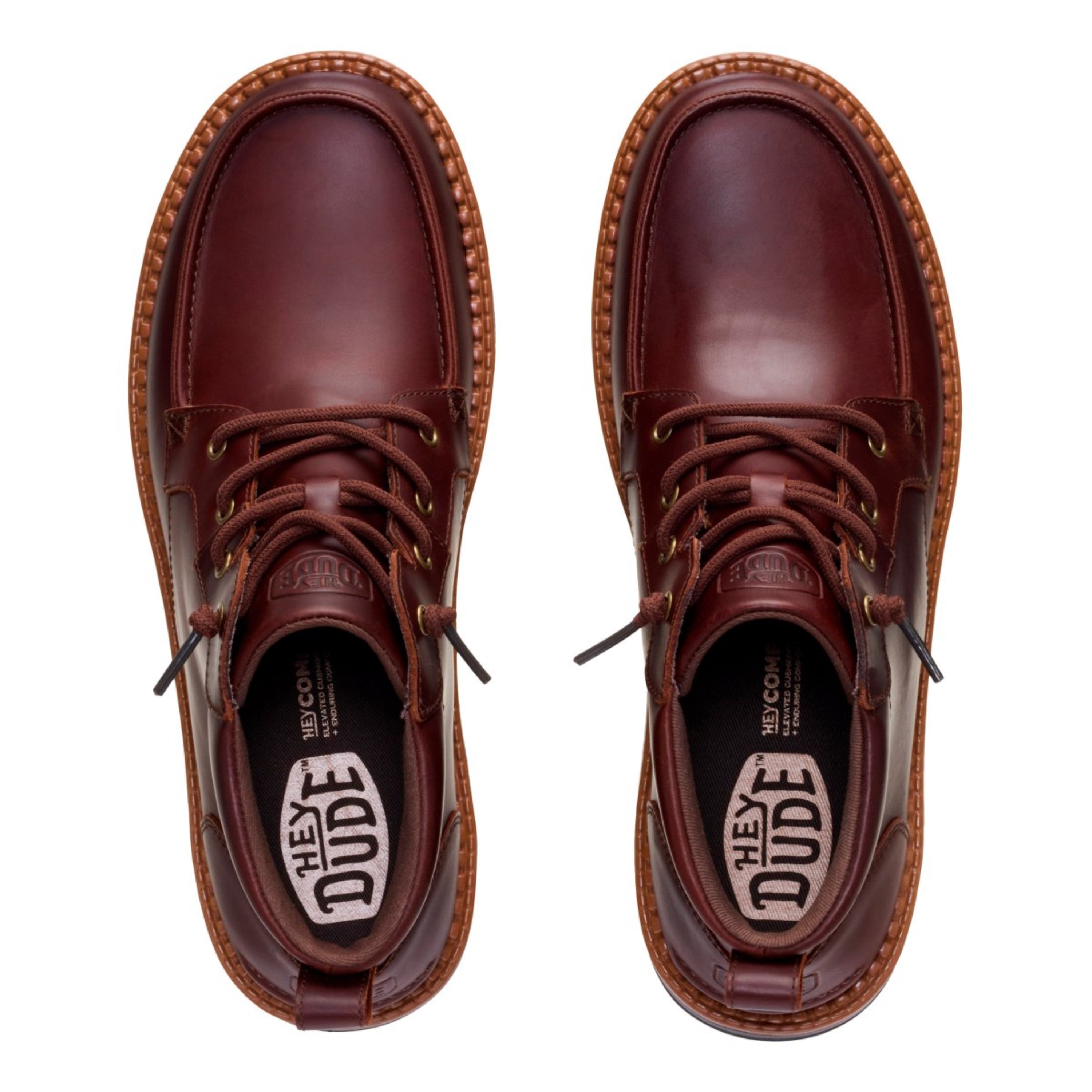 FLINT BOOT LEATHER ARGAN OIL/CHOCOLATE TORTE