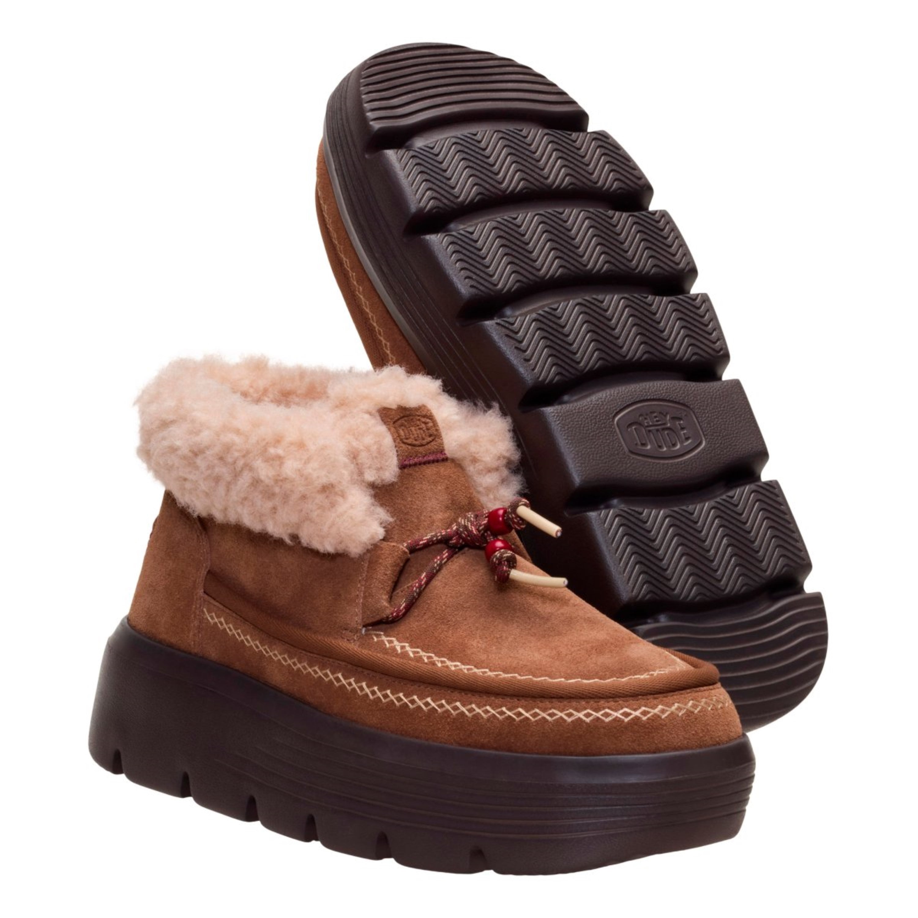 AUSTIN EDGE LOUNGE SUEDE COGNAC