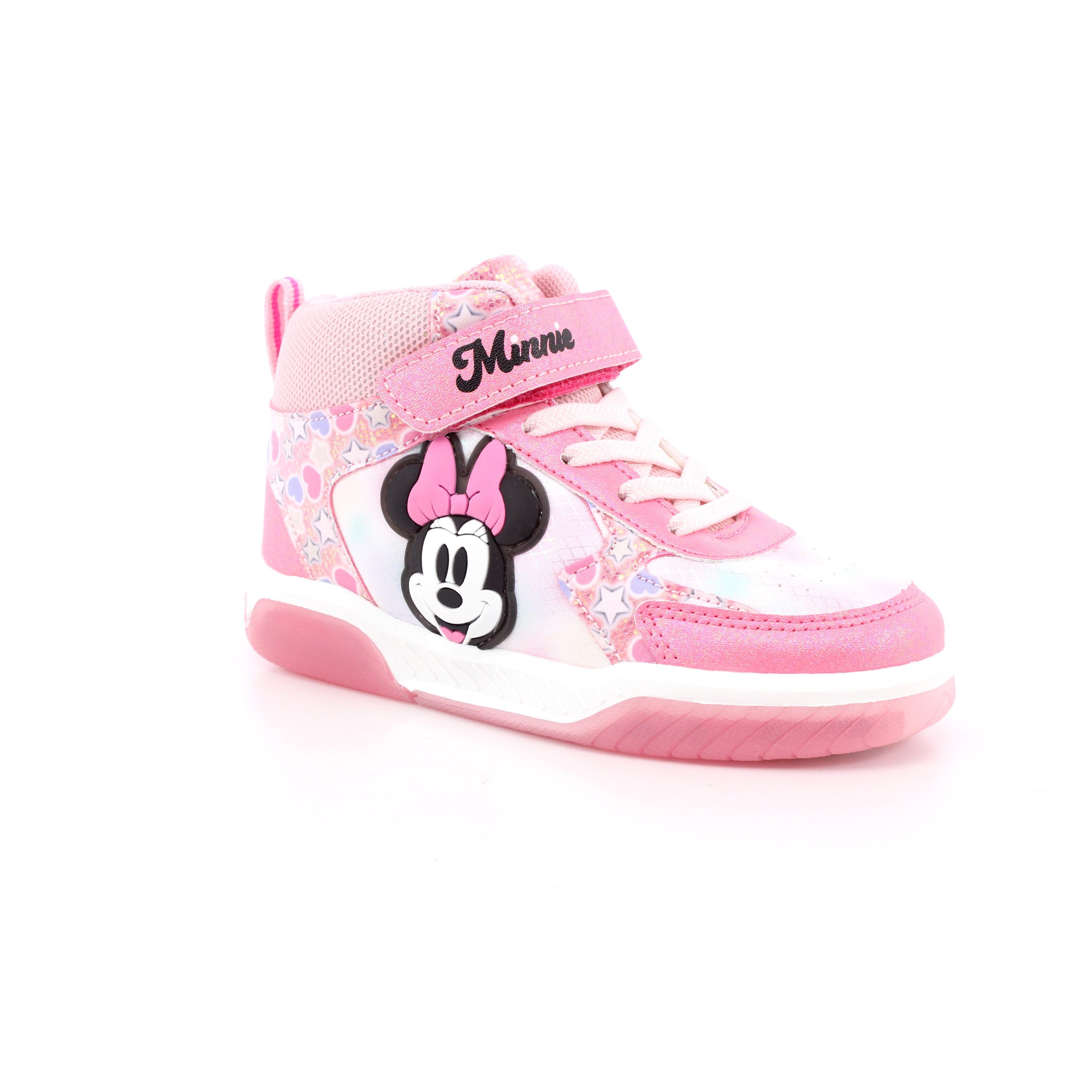 SCARPA MID CON LUCI SUOLA TPR 0025 FUXIA