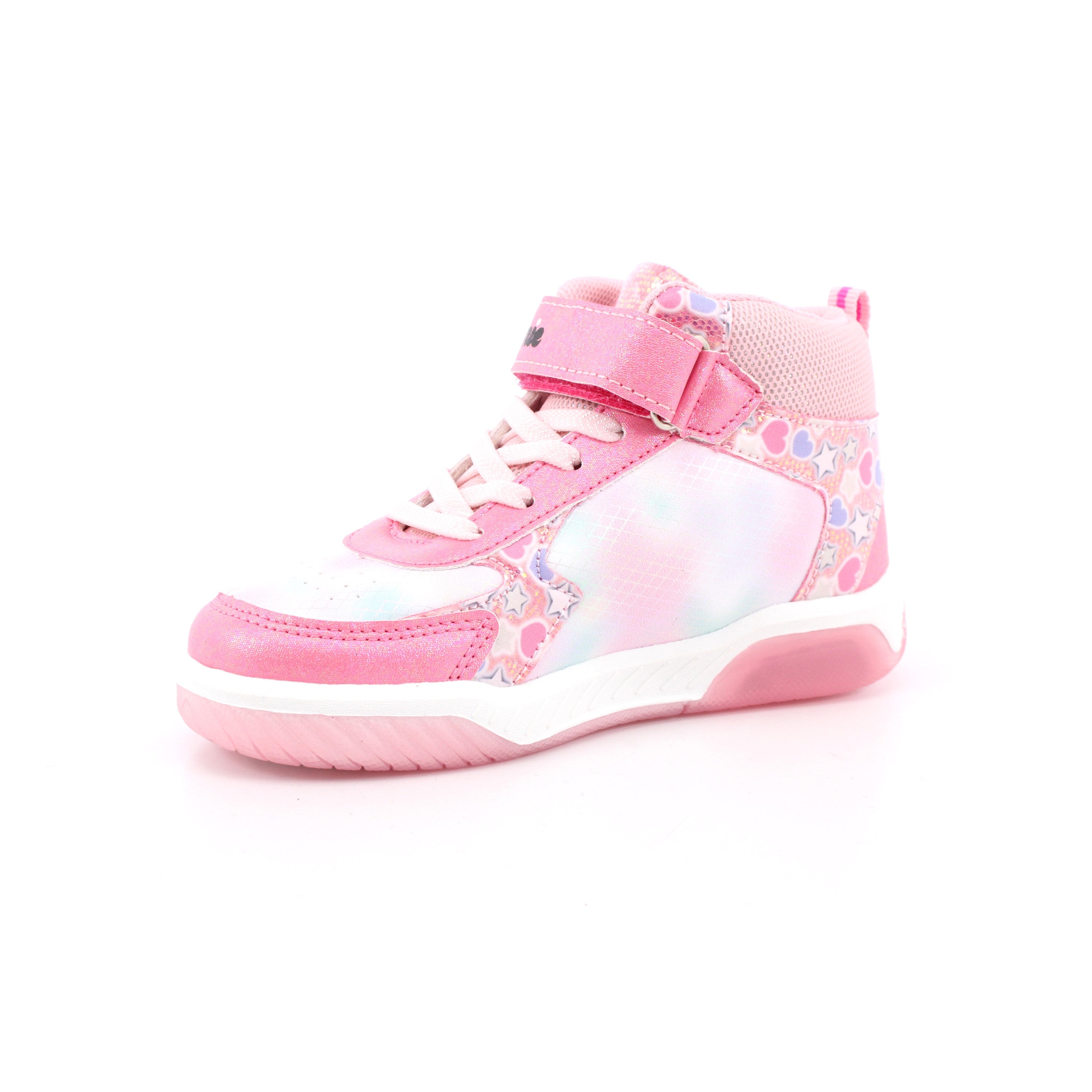 SCARPA MID CON LUCI SUOLA TPR 0025 FUXIA