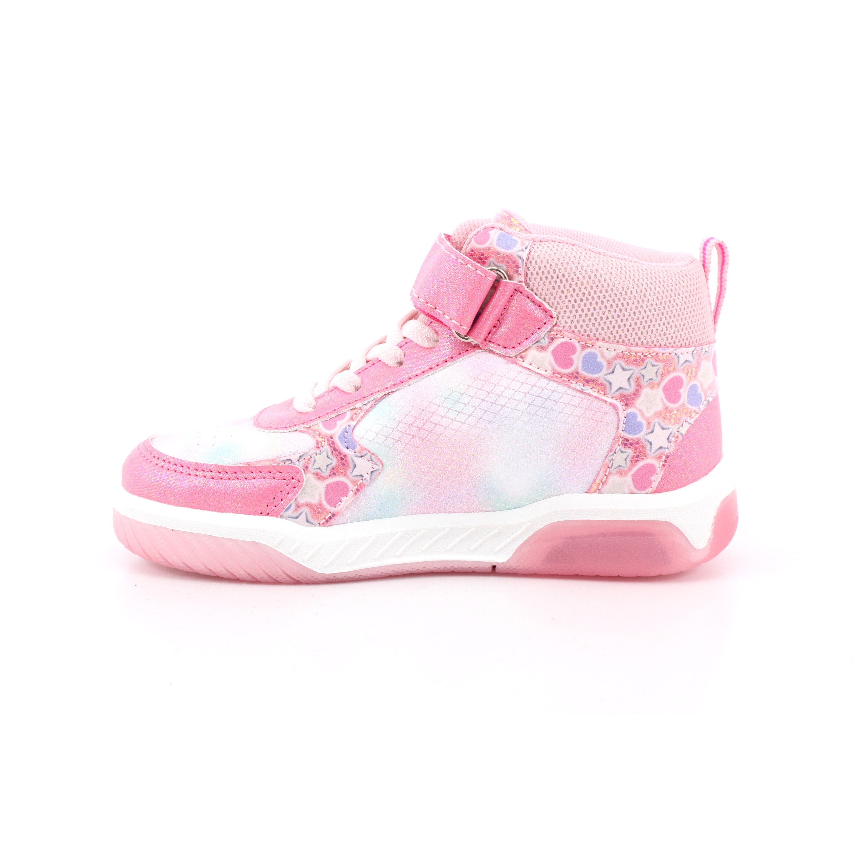 SCARPA MID CON LUCI SUOLA TPR 0025 FUXIA
