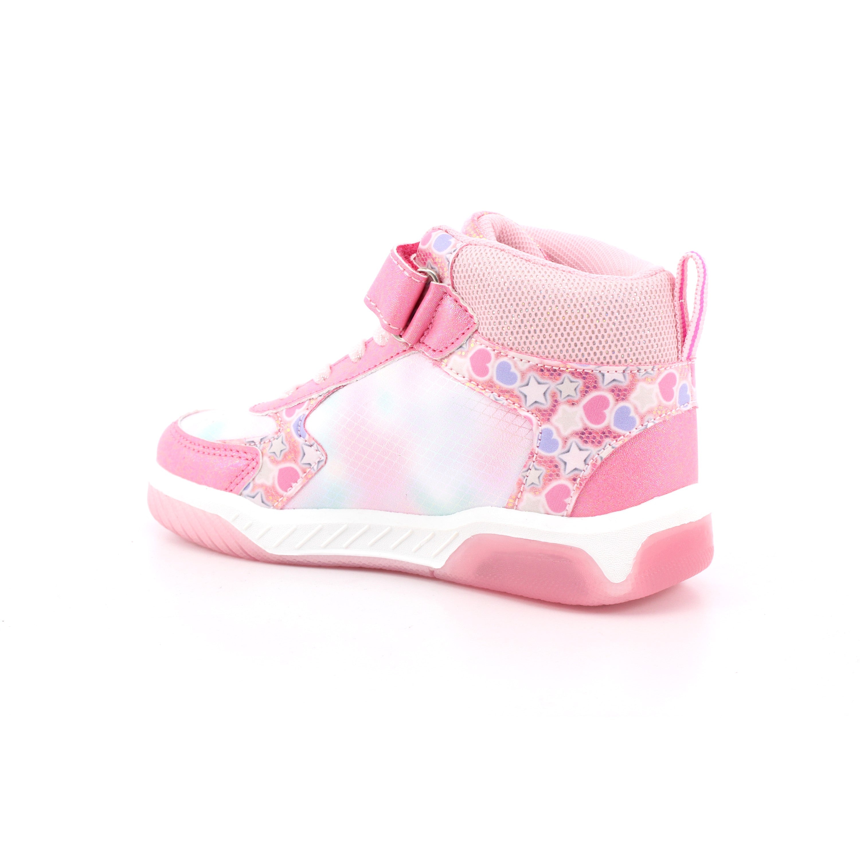 SCARPA MID CON LUCI SUOLA TPR 0025 FUXIA