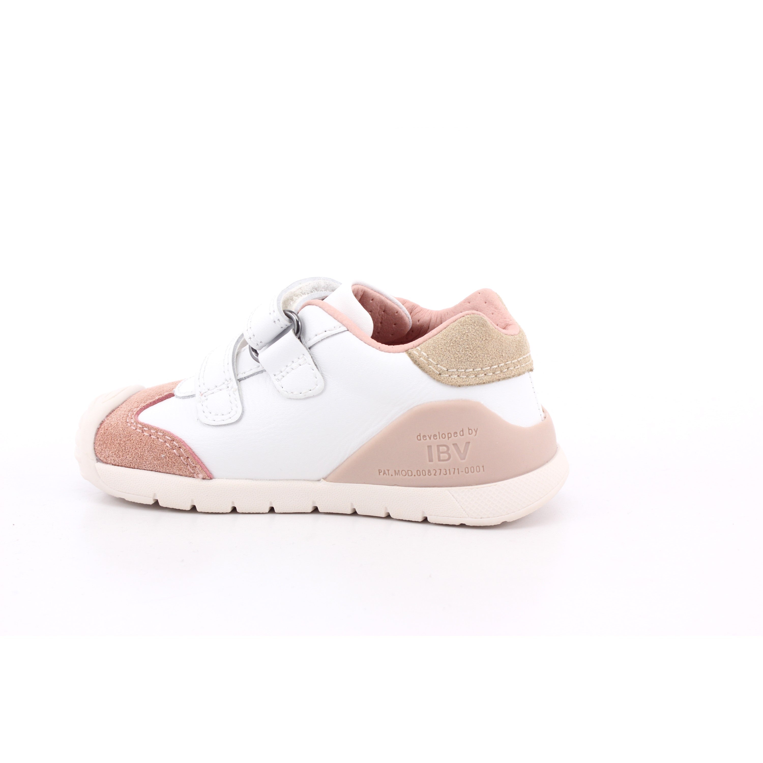 ZAPATO URBAN SAUVAGE BLANCO Y PETALO