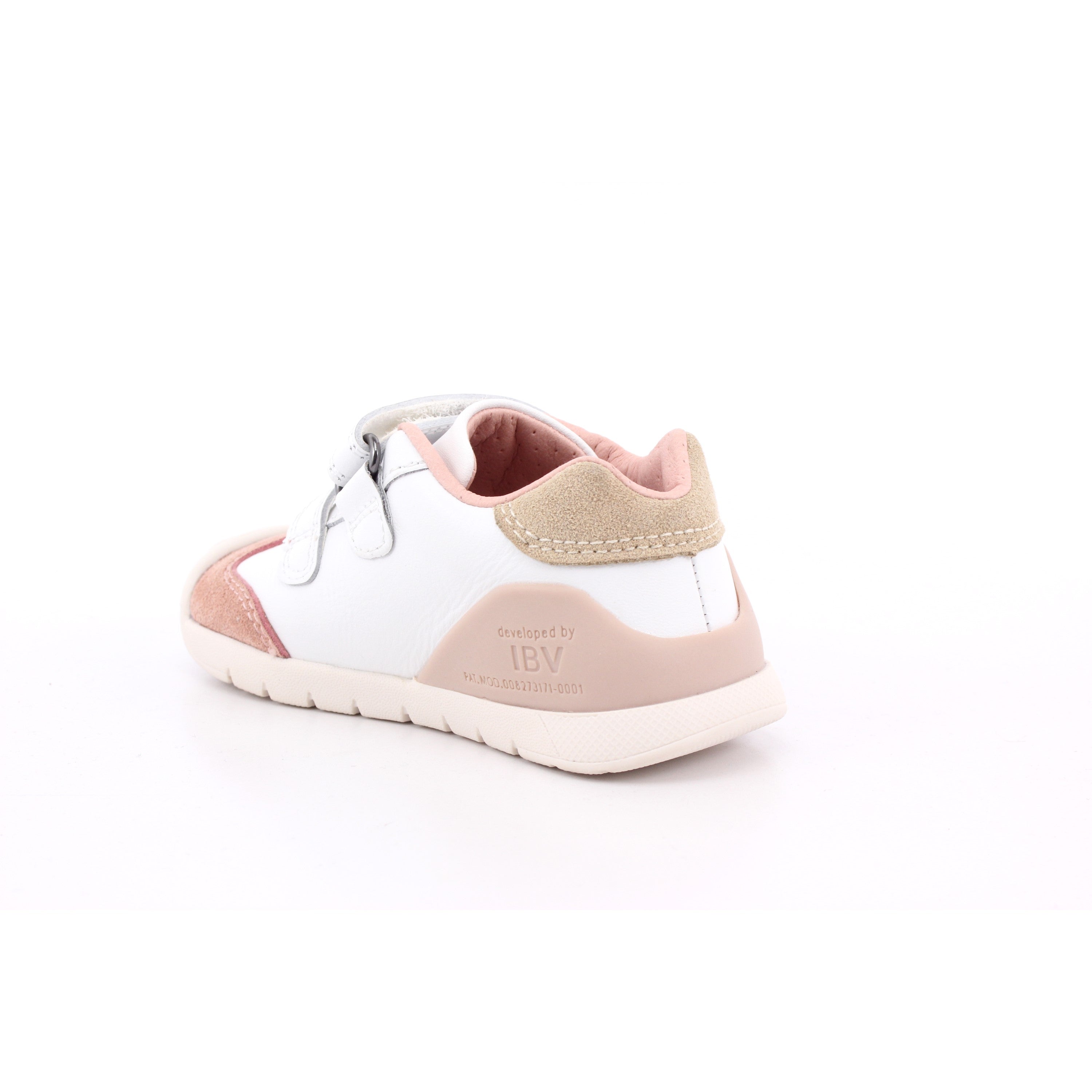 ZAPATO URBAN SAUVAGE BLANCO Y PETALO