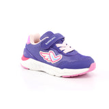 SNEAKER LAMINADO REJILLA METALIZADA LILA