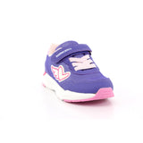 SNEAKER LAMINADO REJILLA METALIZADA LILA
