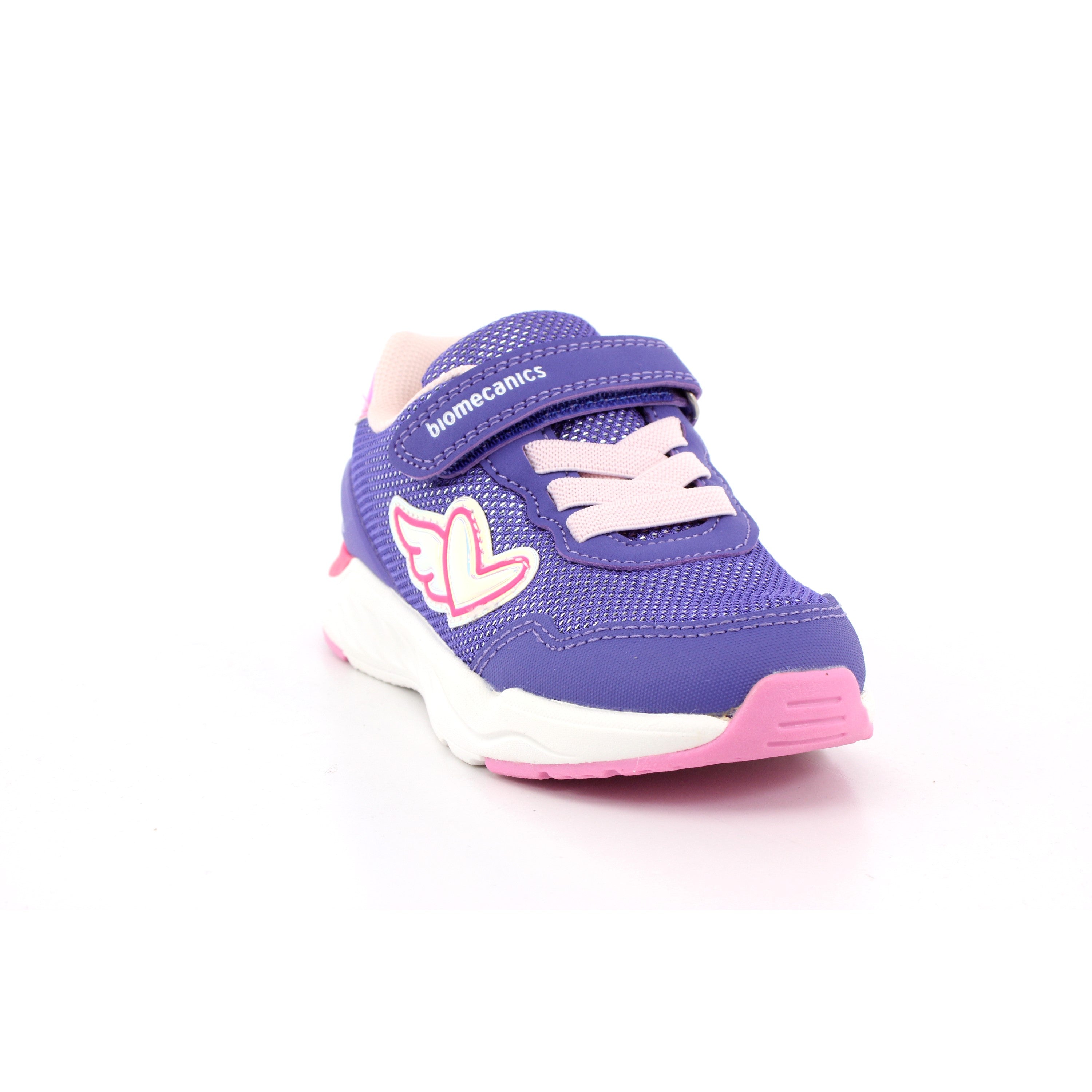 SNEAKER LAMINADO REJILLA METALIZADA LILA