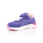 SNEAKER LAMINADO REJILLA METALIZADA LILA