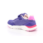 SNEAKER LAMINADO REJILLA METALIZADA LILA