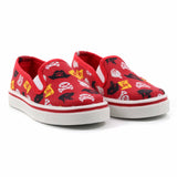 SCARPA CELES ROSSO PIRATA TESSUTO