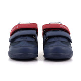 POLACCHINO GORRIX BLU/BORDEAUX NAPPA PU/TESSUTO