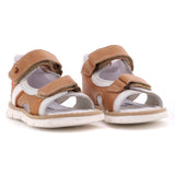 SANDALO VELCRI MASCHIO BEIGE