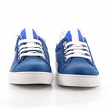 SCARPA BASSA LACCI MASCHIO BLUETTE