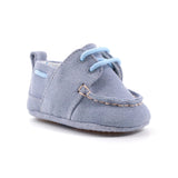 SCARPETTE IN PELLE CELESTE 40