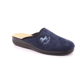 CALZATURA PANTOFOLA BLU