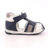 SANDALO GRISSINO 800 BLU NAPPA PU