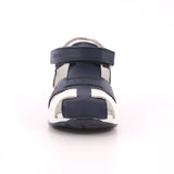 SANDALO GRISSINO 800 BLU NAPPA PU