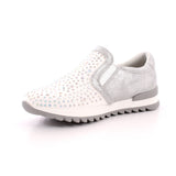 ZAPATO NINA METALIZADO COMBINADO PLATA