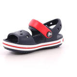 CROCBAND SANDALO K NAVY/RED