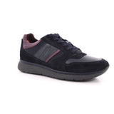 W0016 STUCKY SUEDE/LYCRA/NAVY