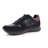 W0016 STUCKY SUEDE/LYCRA/NAVY