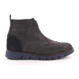 CALZATURE UOMO CAM. GRIGIO/BLUE F.GOMMA