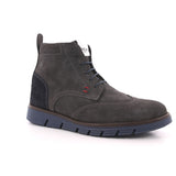 CALZATURE UOMO CAM. GRIGIO/BLUE F.GOMMA